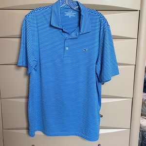 Vineyard Vines Performance Polo Shirt. Size Medium